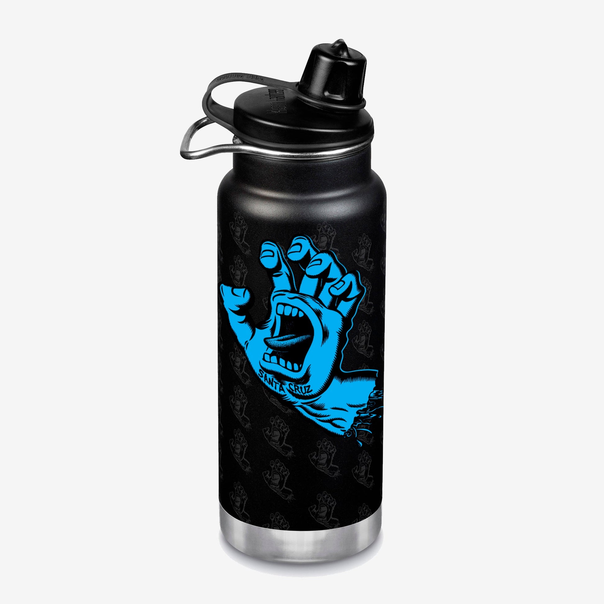 32oz-tkwide-with-chug-cap-santa-cruz-screaming-hand-s4 K32TKWCG-BK-SantaCruze_ScreamingHand.jpg